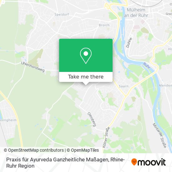 Praxis für Ayurveda Ganzheitliche Maßagen map