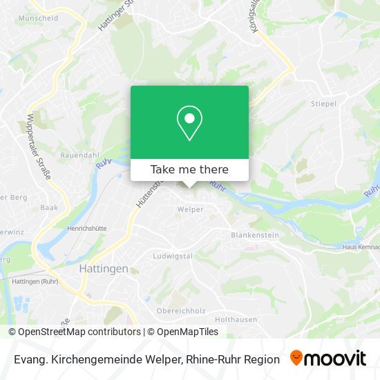 Evang. Kirchengemeinde Welper map