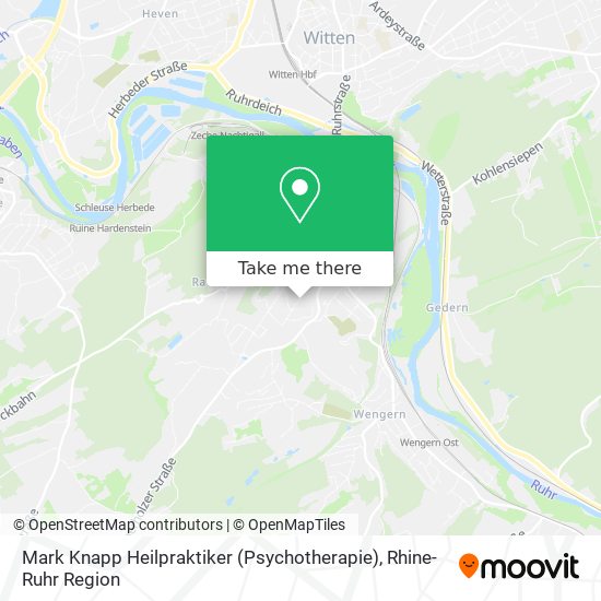 Mark Knapp Heilpraktiker (Psychotherapie) map