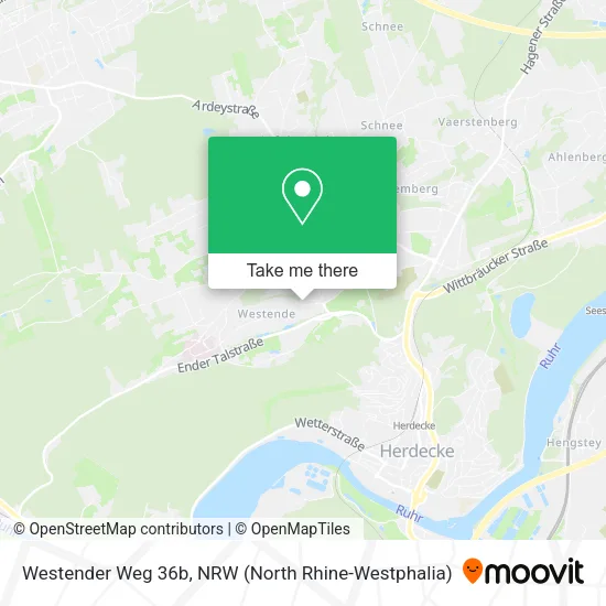 Карта Westender Weg 36b