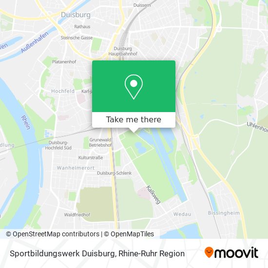 Sportbildungswerk Duisburg map