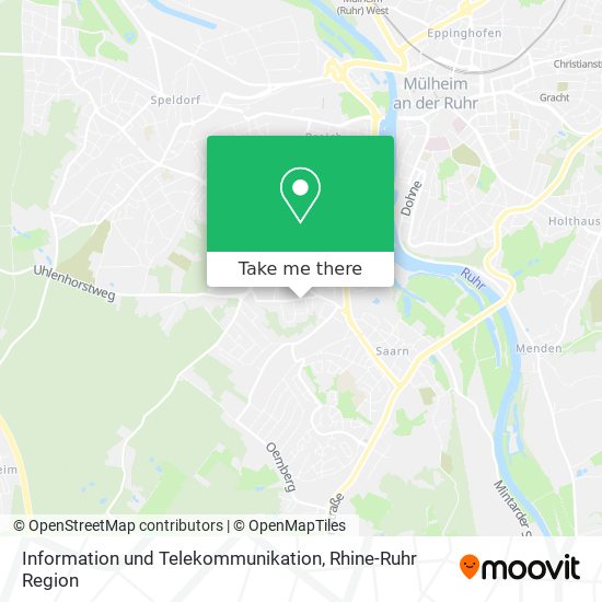 Information und Telekommunikation map