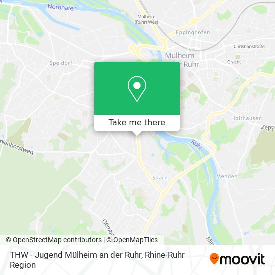 THW - Jugend Mülheim an der Ruhr map