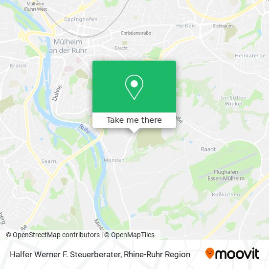Halfer Werner F. Steuerberater map