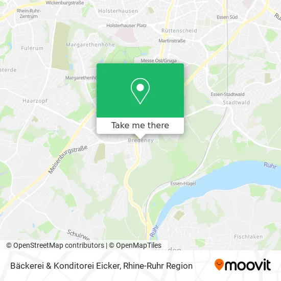 Карта Bäckerei & Konditorei Eicker