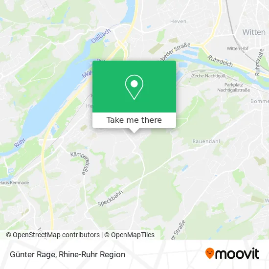 Карта Günter Rage