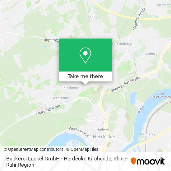 Bäckerei Lückel GmbH - Herdecke Kirchende map