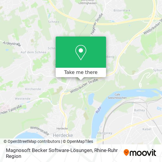 Magnosoft Becker Software-Lösungen map