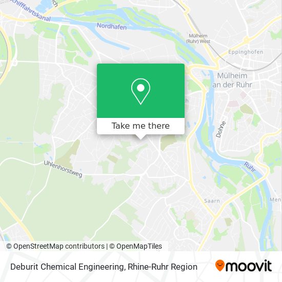 Deburit Chemical Engineering map