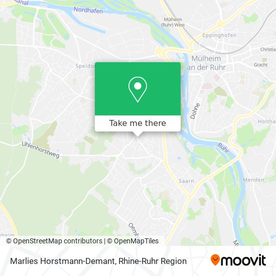 Marlies Horstmann-Demant map