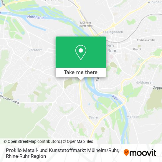 Prokilo Metall- und Kunststoffmarkt Mülheim / Ruhr map