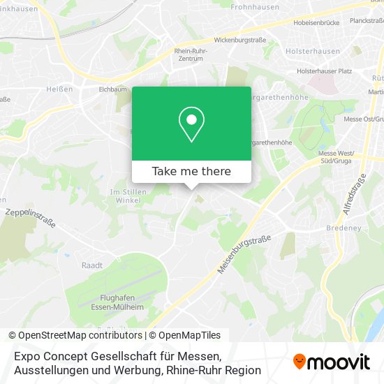 Expo Concept Gesellschaft für Messen, Ausstellungen und Werbung map