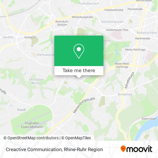 Creactive Communication map