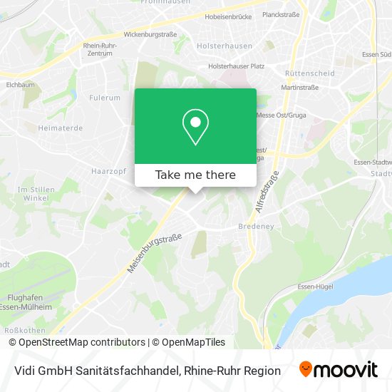 Vidi GmbH Sanitätsfachhandel map