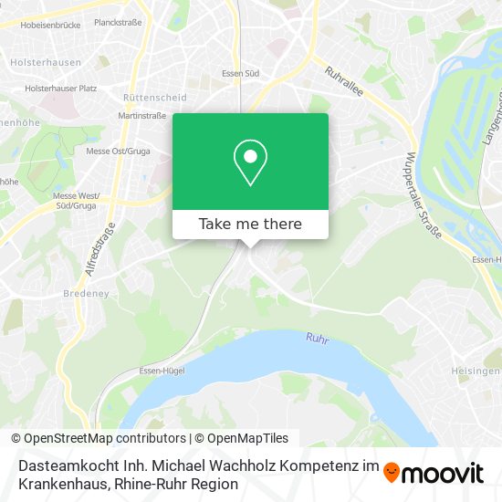 Dasteamkocht Inh. Michael Wachholz Kompetenz im Krankenhaus map