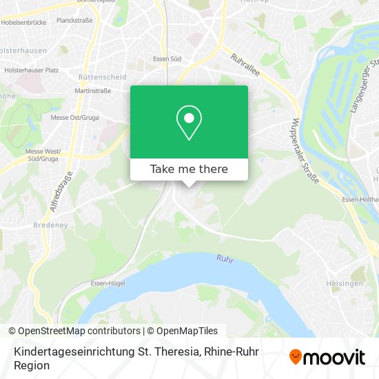 Карта Kindertageseinrichtung St. Theresia