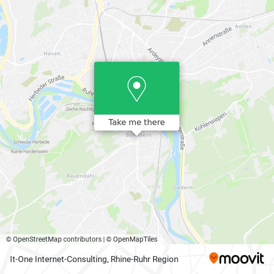 It-One Internet-Consulting map