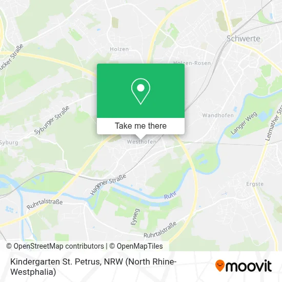 Kindergarten St. Petrus map