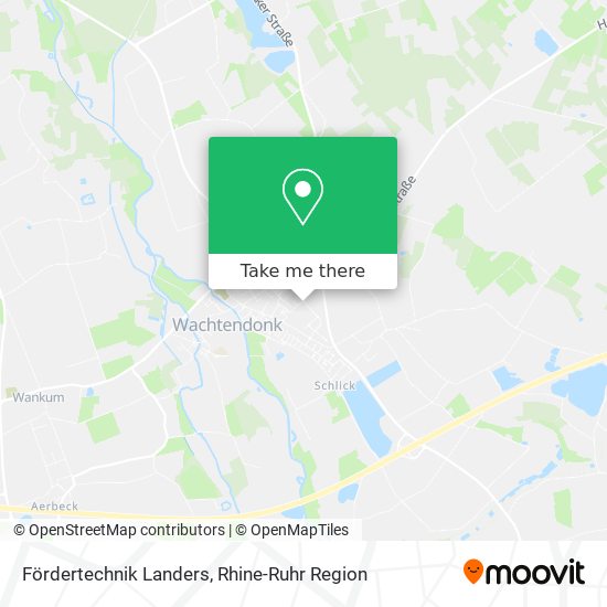 Fördertechnik Landers map