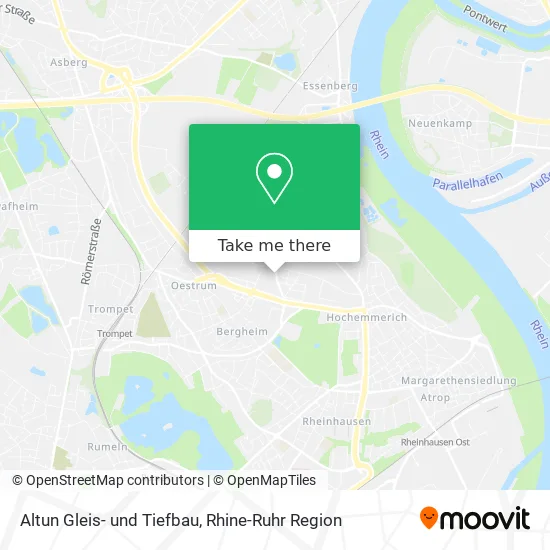 Altun Gleis- und Tiefbau map