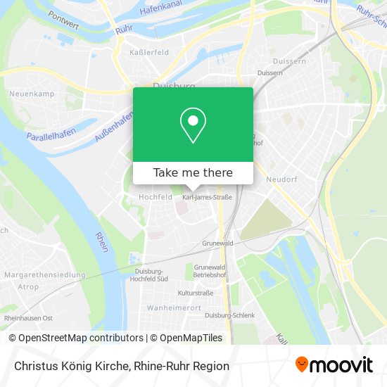 Christus König Kirche map