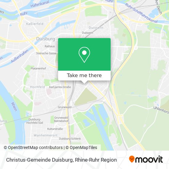 Карта Christus-Gemeinde Duisburg