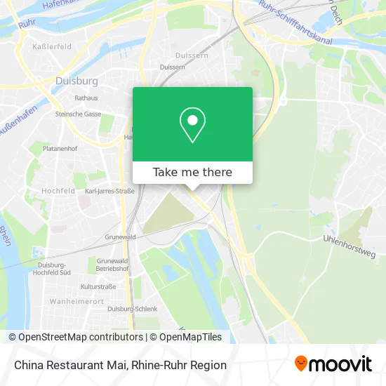 Карта China Restaurant Mai