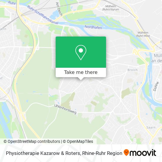 Physiotherapie Kazarow & Roters map