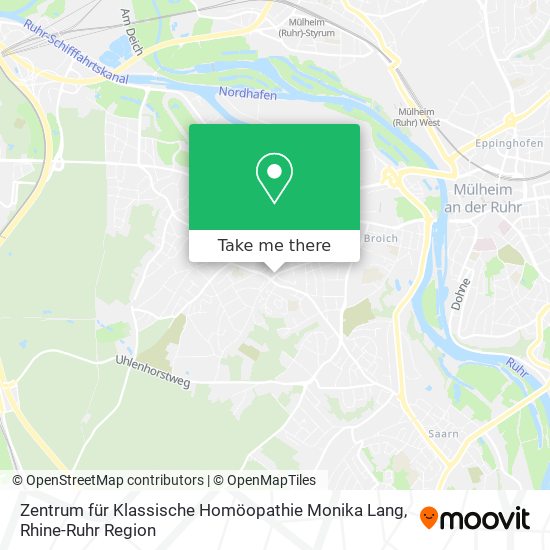 Карта Zentrum für Klassische Homöopathie Monika Lang