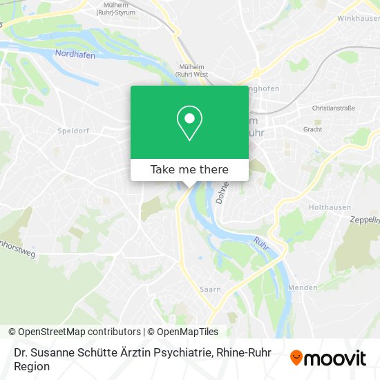 Dr. Susanne Schütte Ärztin Psychiatrie map