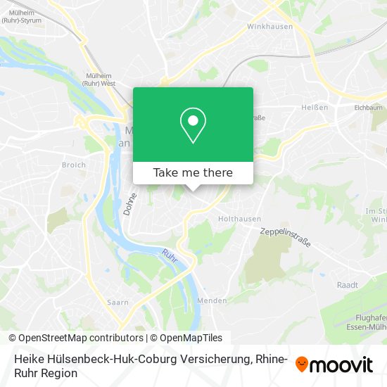 Heike Hülsenbeck-Huk-Coburg Versicherung map