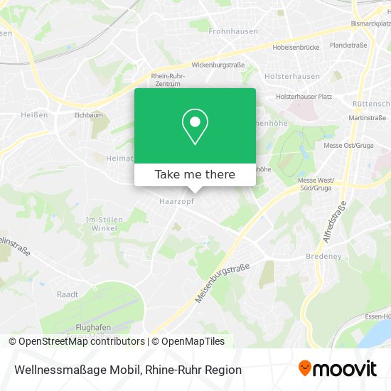 Wellnessmaßage Mobil map