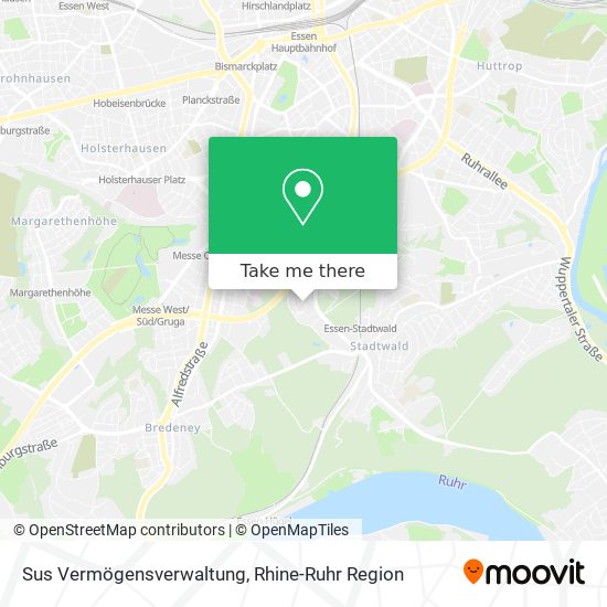 Sus Vermögensverwaltung map