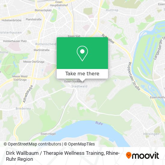 Dirk Wallbaum / Therapie Wellness Training map