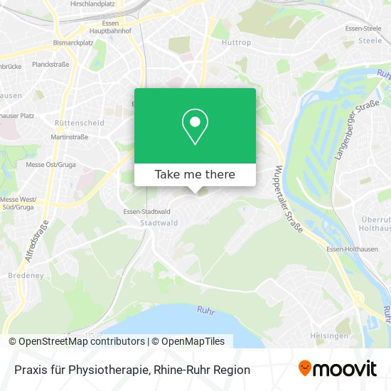 Praxis für Physiotherapie map