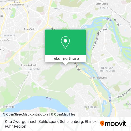 Kita Zwergenreich Schloßpark Schellenberg map