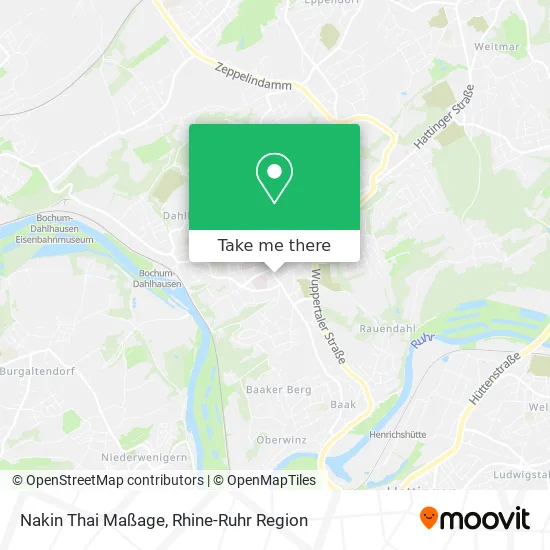 Карта Nakin Thai Maßage