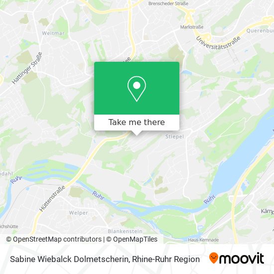 Sabine Wiebalck Dolmetscherin map