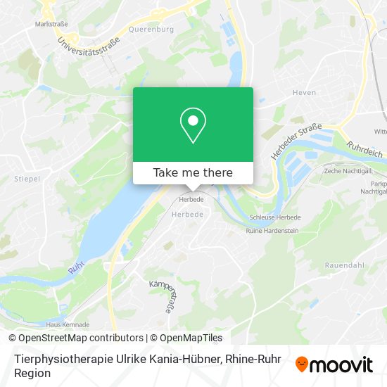 Tierphysiotherapie Ulrike Kania-Hübner map