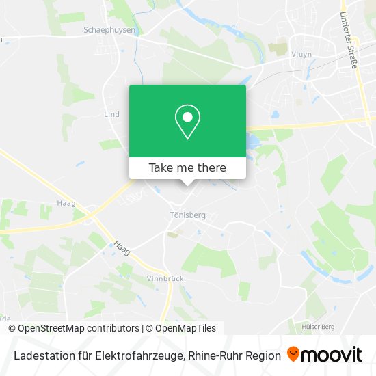 Ladestation für Elektrofahrzeuge map