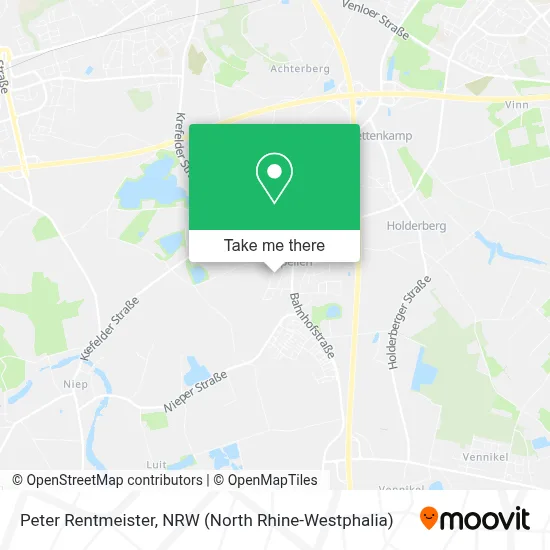 Peter Rentmeister map