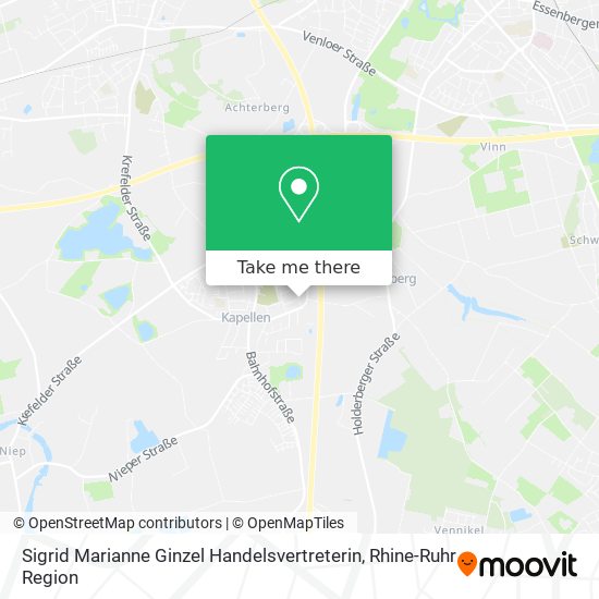 Sigrid Marianne Ginzel Handelsvertreterin map