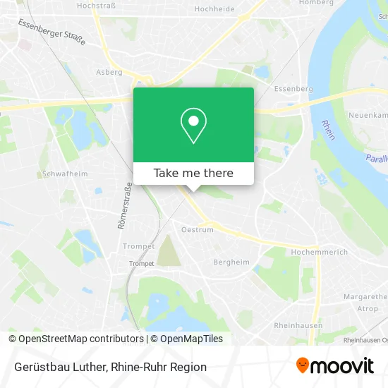 Gerüstbau Luther map