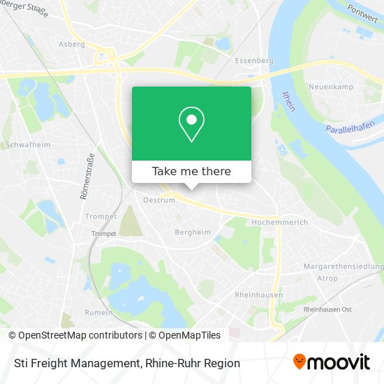 Sti Freight Management map