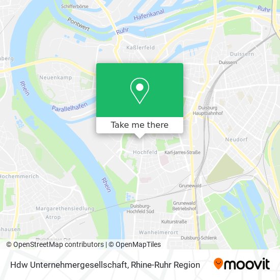 Hdw Unternehmergesellschaft map