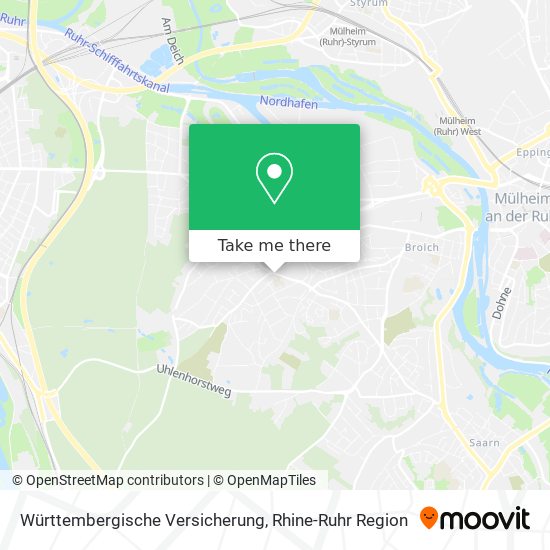 Württembergische Versicherung map