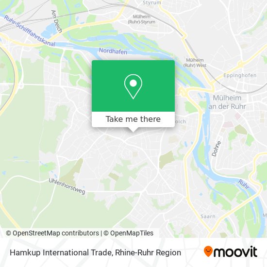 Карта Hamkup International Trade