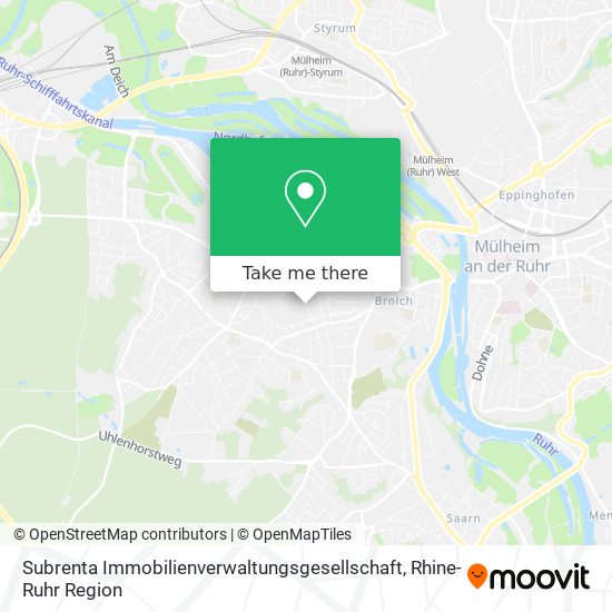 Subrenta Immobilienverwaltungsgesellschaft map