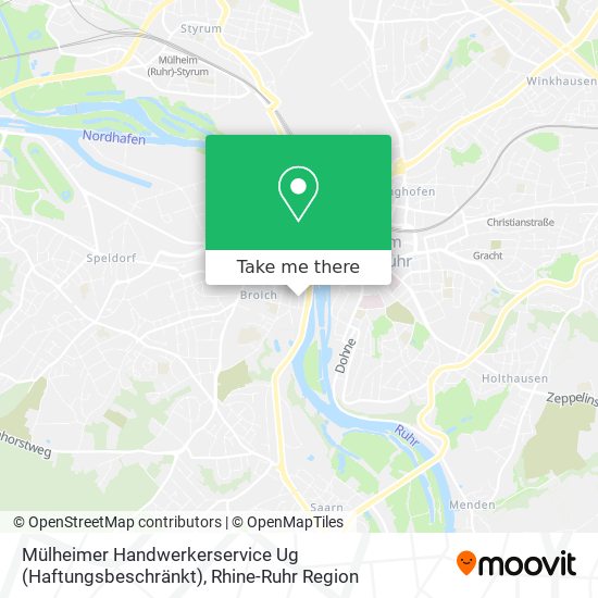 Карта Mülheimer Handwerkerservice Ug (Haftungsbeschränkt)