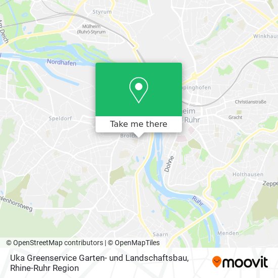 Uka Greenservice Garten- und Landschaftsbau map